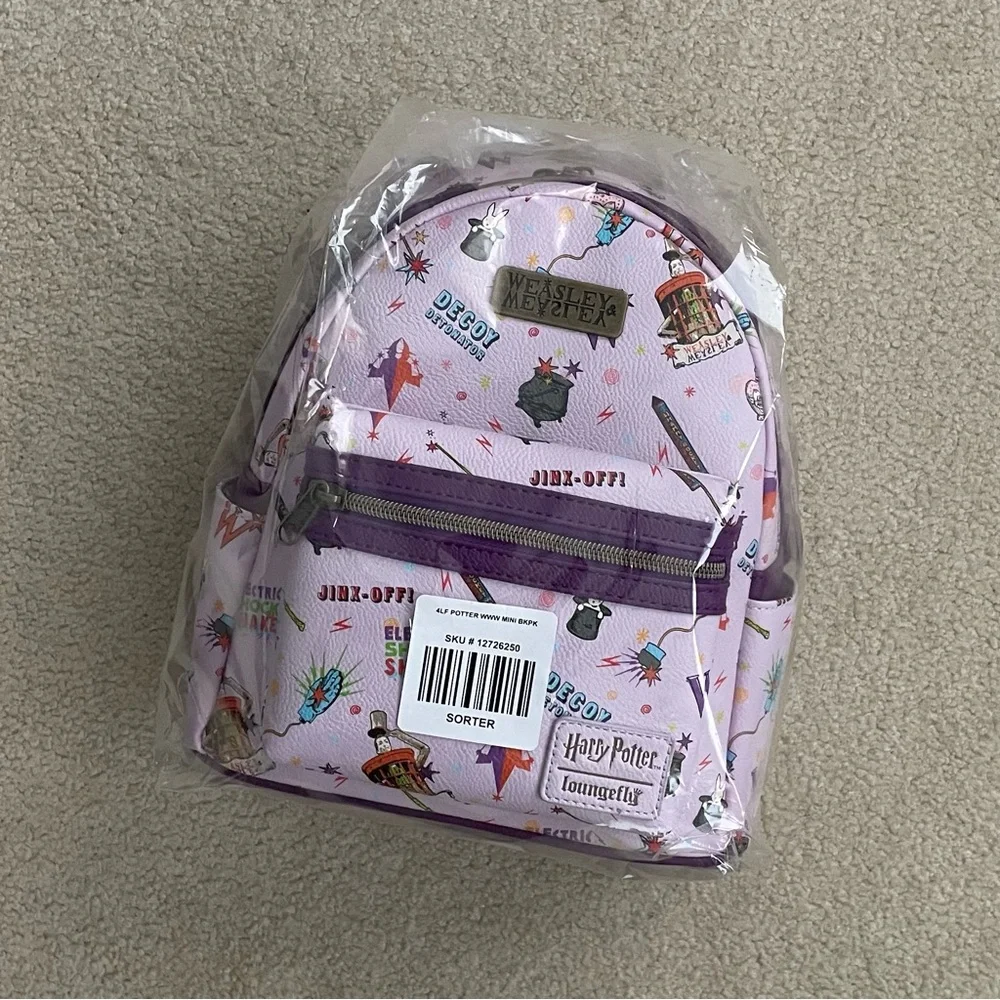 Loungefly Harry Potter Weasleys’ Wizard Wheezes Mini Backpack